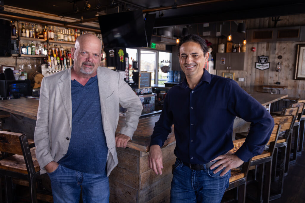 Rick Harrison and Dragonfly Energy CEO Denis Phares