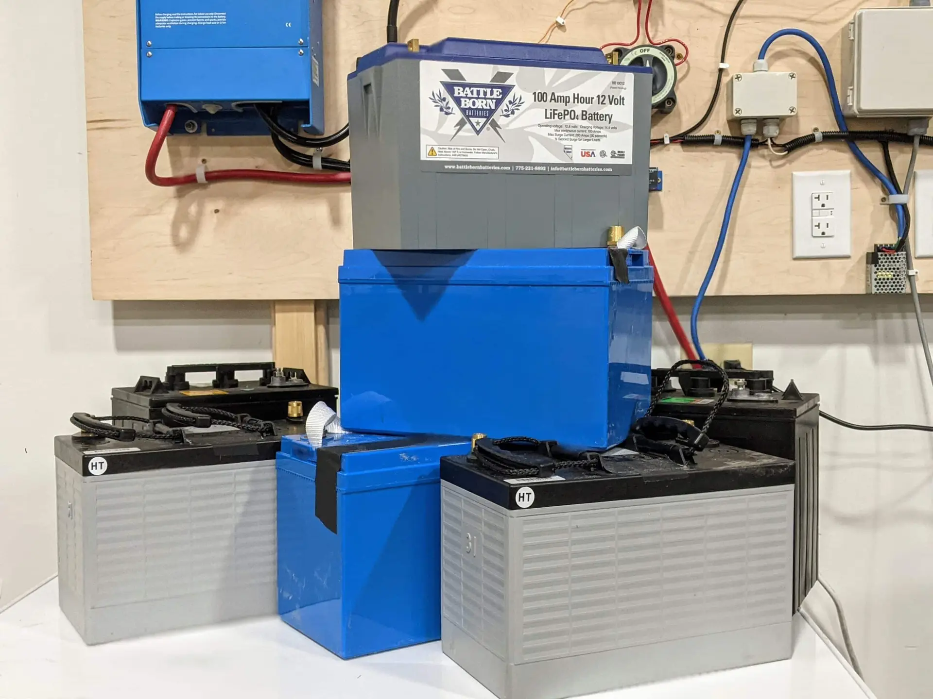 various chemistries of deep cycle lithium batteries 