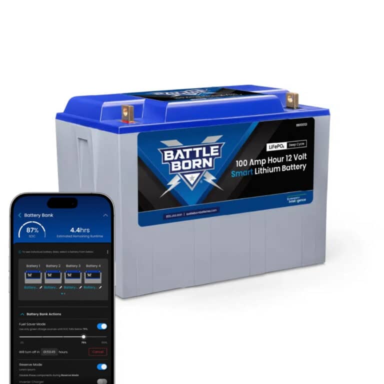 100Ah 12V Smart LiFePO4 Deep Cycle Battery