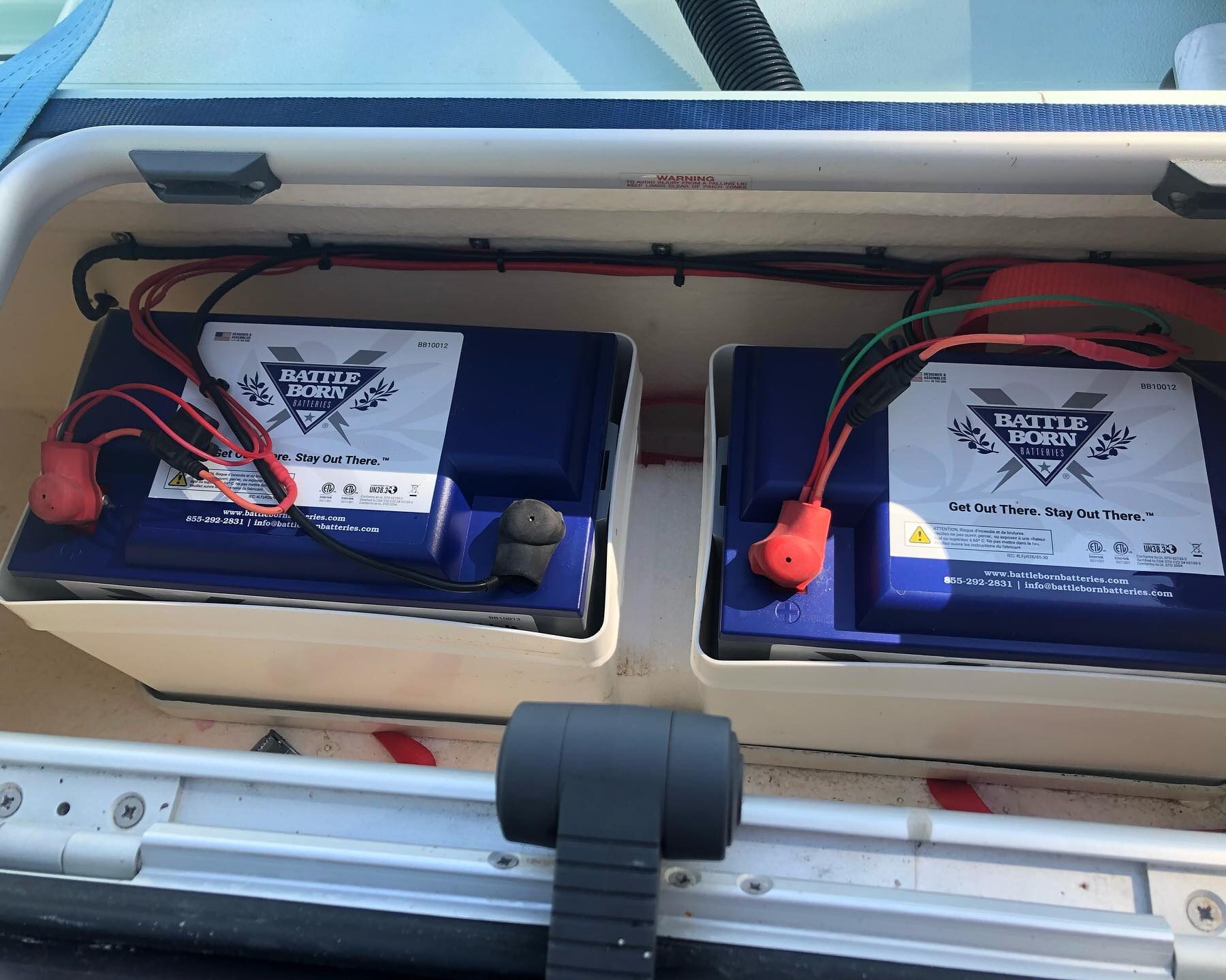 Battle Born Batteries in a marine system