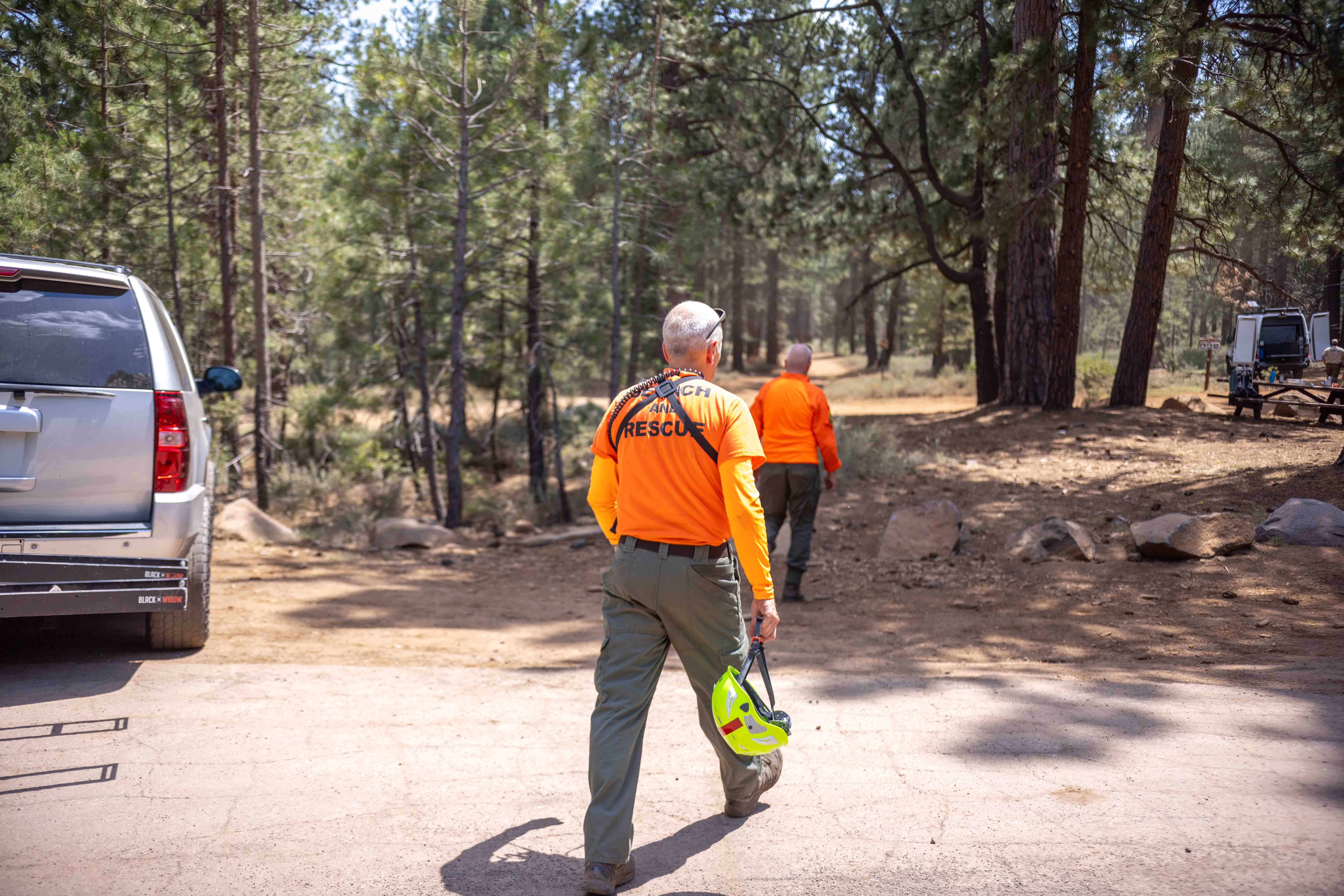 Search and Rescue teams in action
