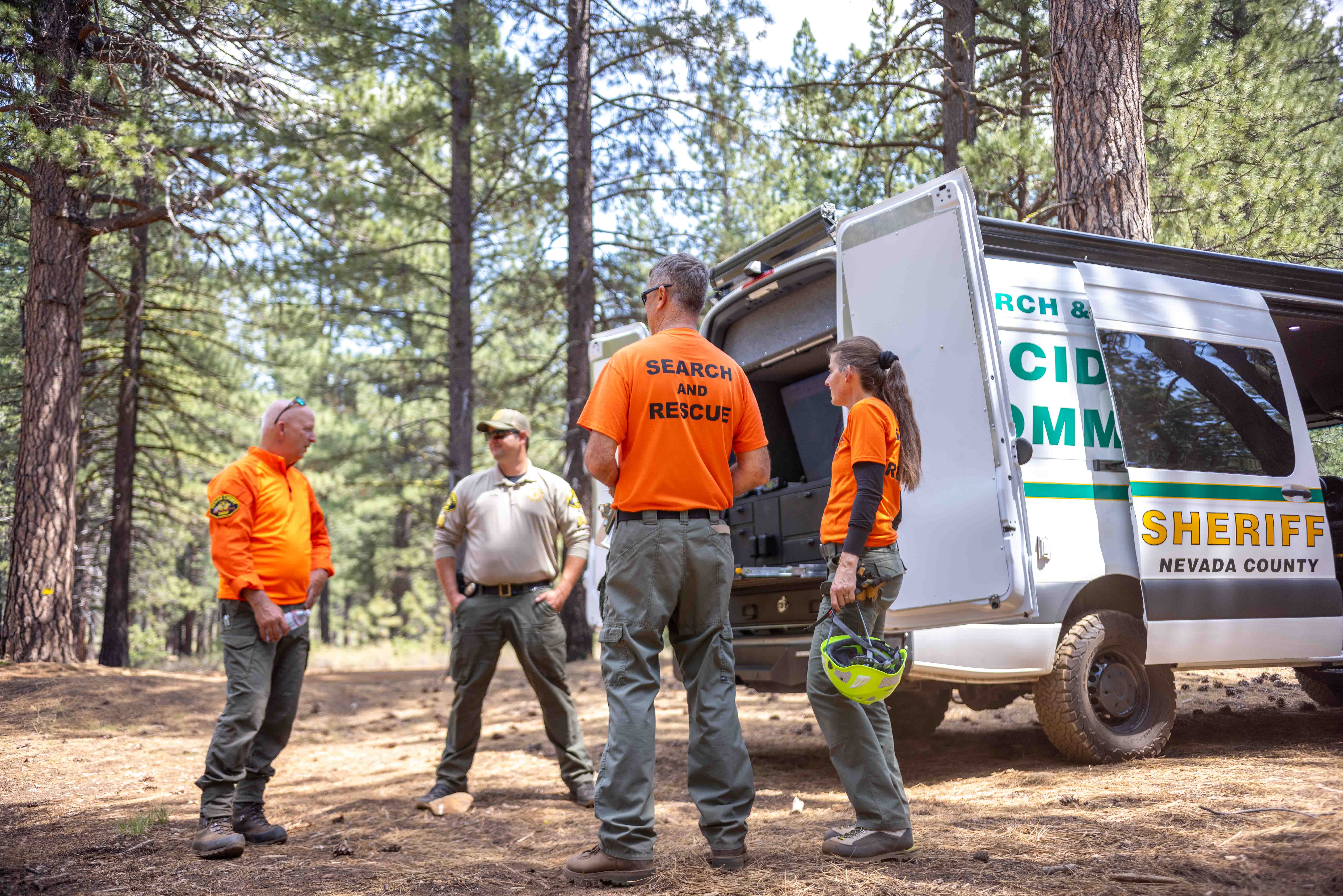 Search and Rescue teams in action