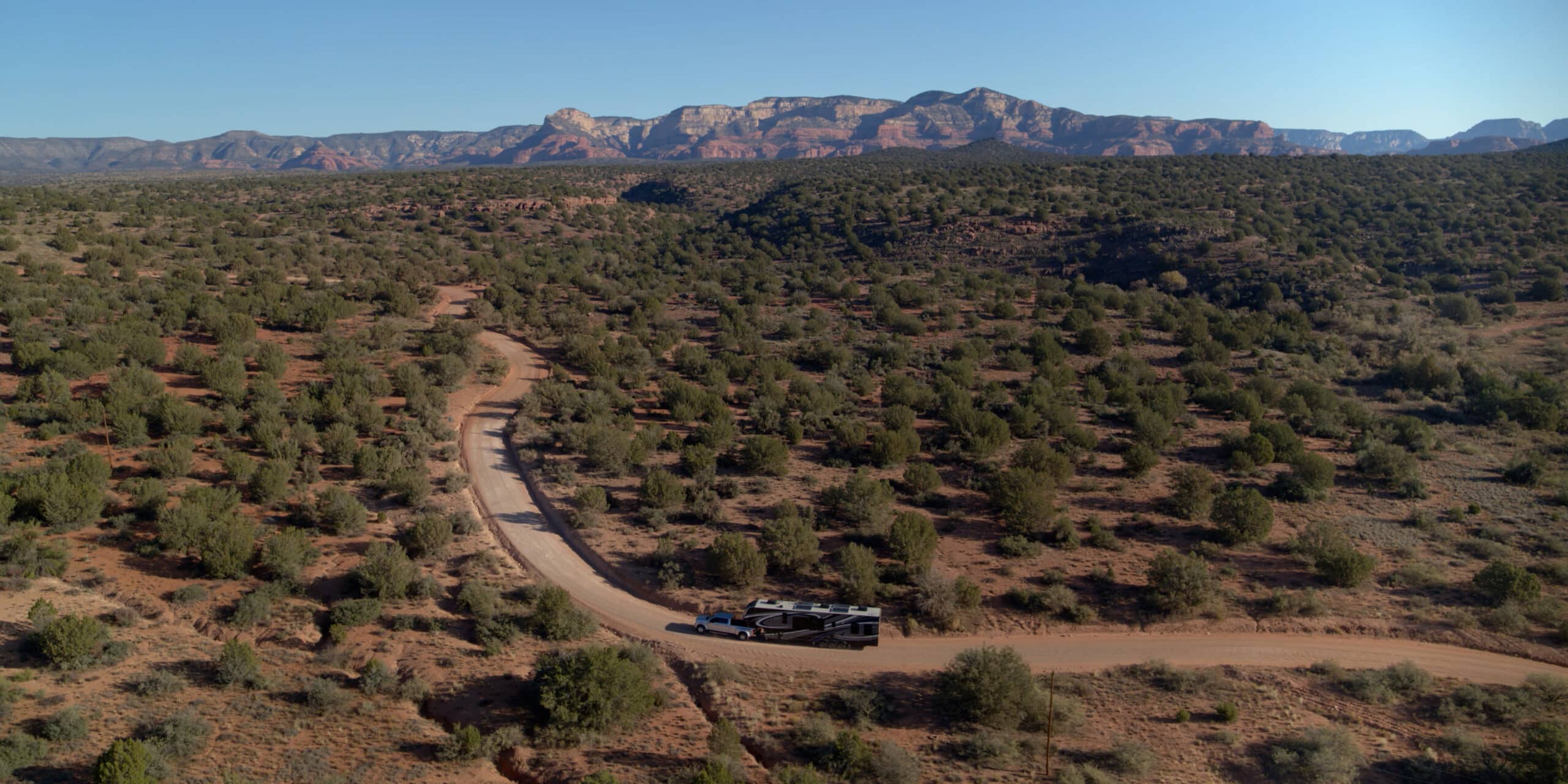rv driving off grid