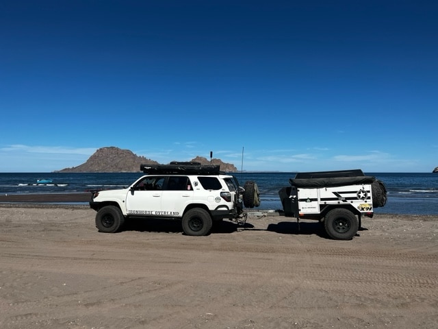 Ironhorse Overland custom converted Toyota and Trailer