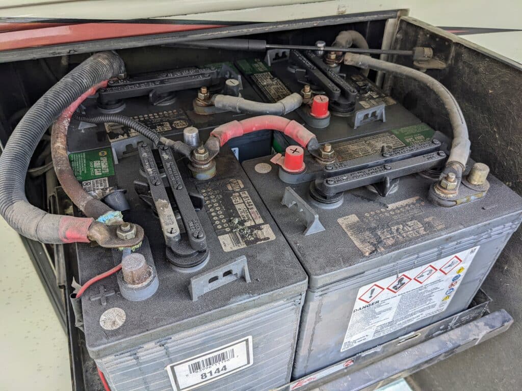 lead acid batteries to be reconditioned