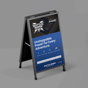 A-Frame Display