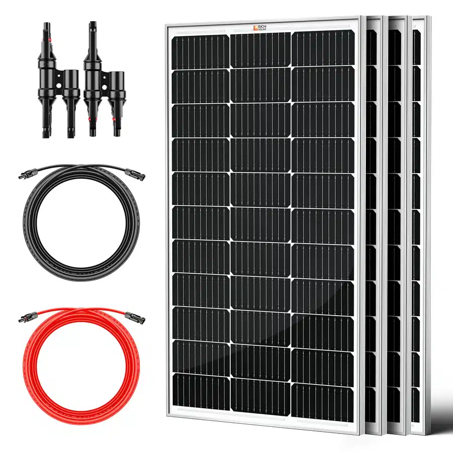 Rich Solar 400-Watt Solar Generator Kit Bundle