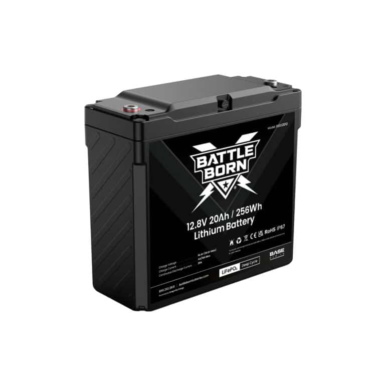 Battle Born 20Ah 12V LiFePO4 Deep Cycle Battery | Base Series