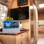 smart battle born 100ah lithium battery in airstream rv