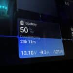 Battery Charge percent soc display